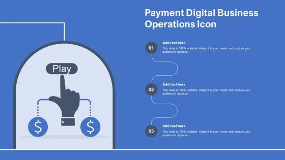 Payment Digital Business Operations Icon