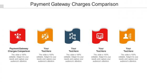 Payment Gateway Charges Comparison Ppt Powerpoint Presentation Icon Example Cpb
