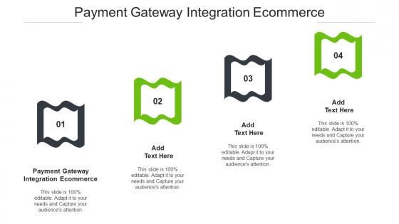 Payment Gateway Integration Ecommerce Ppt Powerpoint Presentation Gallery Cpb