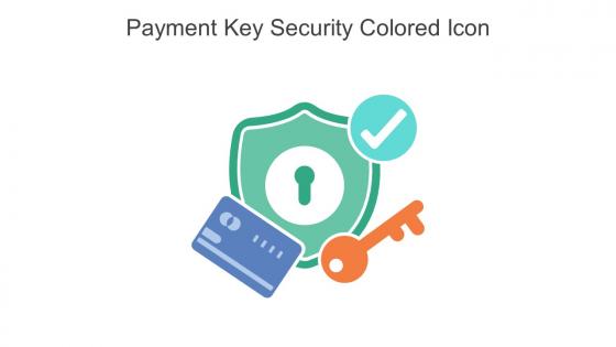 Payment Key Security Colored Icon In Powerpoint Pptx Png And Editable Eps Format