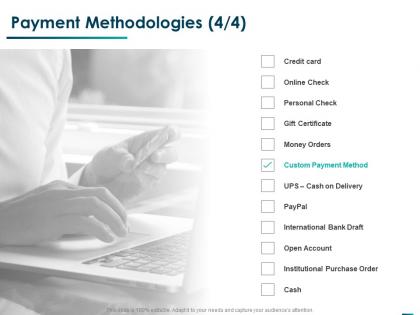 Payment methodologies online ppt powerpoint presentation layouts graphic tips