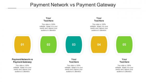 Payment network vs payment gateway ppt powerpoint presentation professional smartart cpb