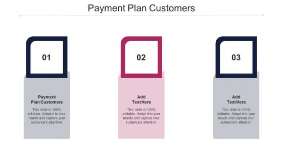 Payment Plan Customers Ppt Powerpoint Presentation Show Vector Cpb