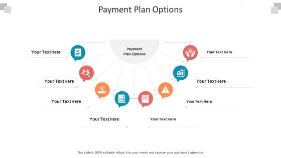 Payment plan options ppt powerpoint presentation model shapes cpb