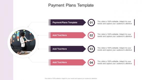 Payment Plans Template In Powerpoint And Google Slides Cpb