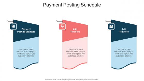 Payment Posting Schedule In Powerpoint And Google Slides Cpb