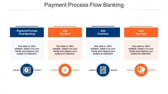 Payment Process Flow Banking In Powerpoint And Google Slides Cpb