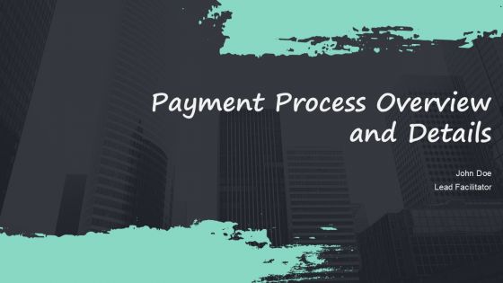 Payment Process Overview And Details PPT Summary ACP