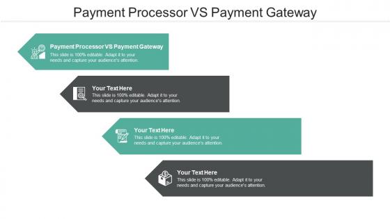 Payment processor vs payment gateway ppt powerpoint presentation summary maker cpb