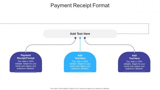 Payment Receipt Format In Powerpoint And Google Slides Cpb