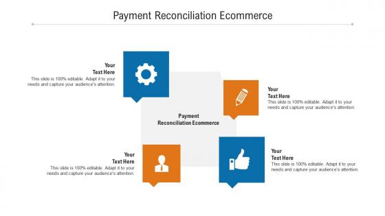Payment reconciliation ecommerce ppt powerpoint presentation portfolio slide cpb