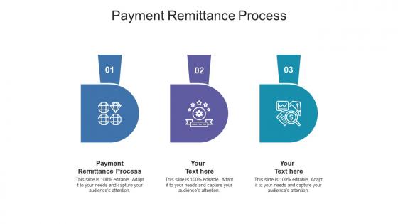Payment remittance process ppt powerpoint presentation styles icons cpb