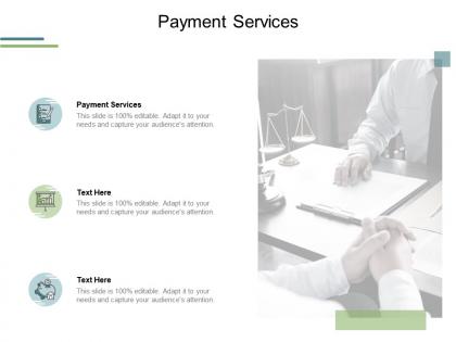 Payment services ppt powerpoint presentation gallery infographics cpb