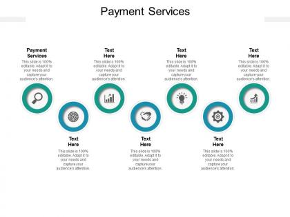 Payment services ppt powerpoint presentation model shapes cpb