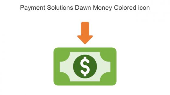 Payment Solutions Dawn Money Colored Icon In Powerpoint Pptx Png And Editable Eps Format