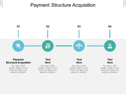 Payment structure acquisition ppt powerpoint presentation portfolio background images cpb