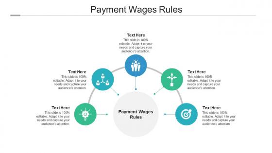 Payment wages rules ppt powerpoint presentation infographic template influencers cpb