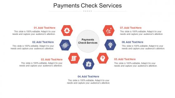 Payments Check Services Ppt Powerpoint Presentation Layouts Backgrounds Cpb