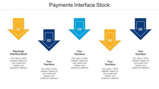 Payments Interface Stock Ppt Powerpoint Presentation Infographic Template Guide Cpb