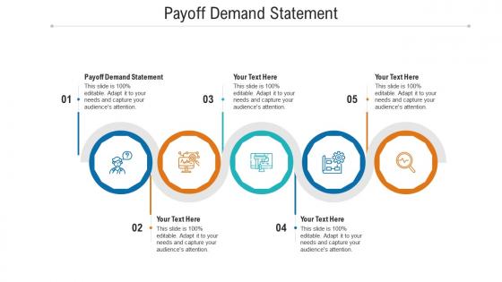 Payoff demand statement ppt powerpoint presentation infographics slides cpb
