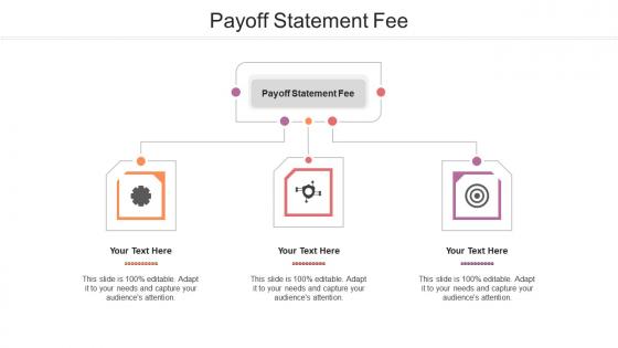 Payoff statement fee ppt powerpoint presentation professional graphics cpb