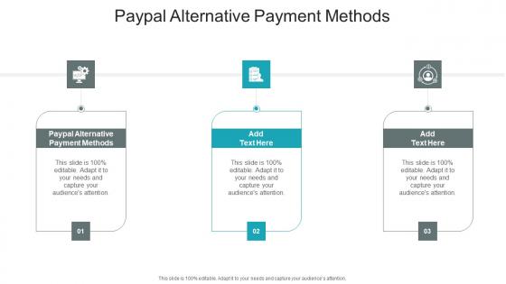 Paypal Alternative Payment Methods In Powerpoint And Google Slides Cpb
