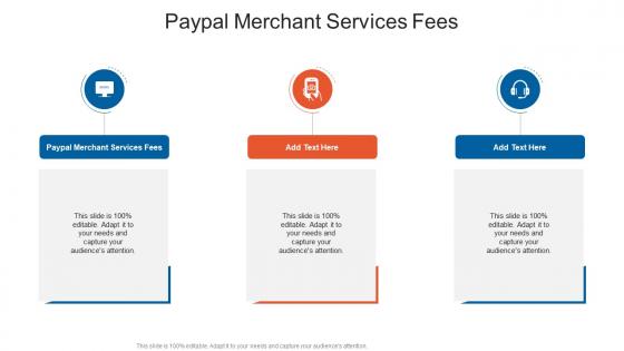 Paypal Merchant Services Fees In Powerpoint And Google Slides Cpb
