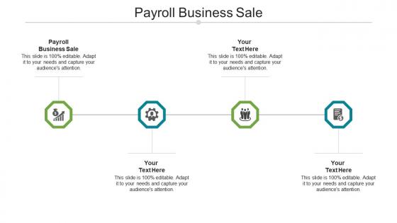 Payroll business sale ppt powerpoint presentation icon design templates cpb