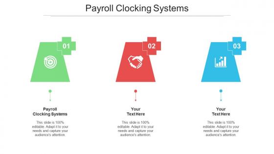 Payroll Clocking Systems Ppt Powerpoint Presentation Styles Icons Cpb
