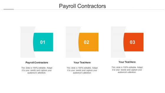 Payroll contractors ppt powerpoint presentation gallery rules cpb