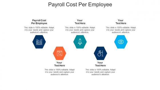 Payroll cost per employee ppt powerpoint presentation portfolio slide download cpb