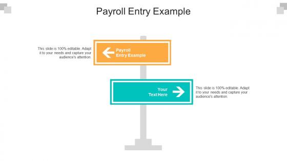 Payroll entry example ppt powerpoint presentation inspiration cpb