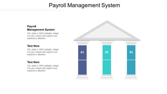 Payroll management system ppt powerpoint presentation styles microsoft cpb