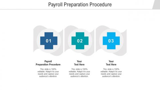 Payroll preparation procedure ppt powerpoint presentation inspiration slide portrait cpb