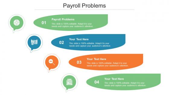 Payroll Problems Ppt Powerpoint Presentation Show Deck Cpb