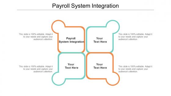 Payroll system integration ppt powerpoint presentation pictures infographics cpb