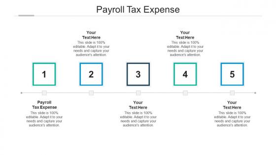 Payroll tax expense ppt powerpoint presentation ideas templates cpb