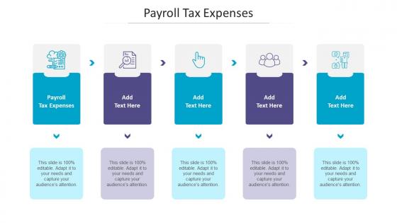Payroll Tax Expenses Ppt Powerpoint Presentation Gallery Files Cpb