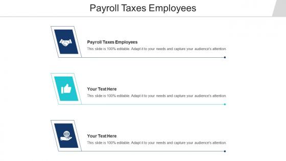 Payroll Taxes Employees Ppt Powerpoint Presentation Ideas Designs Cpb