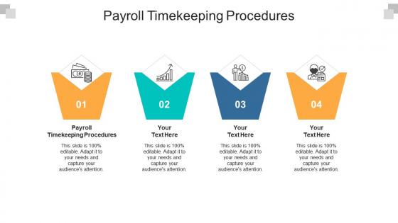Payroll timekeeping procedures ppt powerpoint presentation infographics good cpb