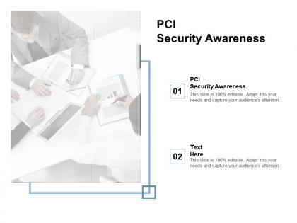 Pci security awareness ppt powerpoint presentation styles gallery cpb
