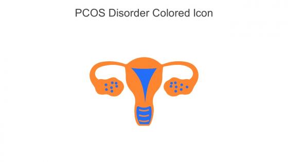 PCOS Disorder Colored Icon In Powerpoint Pptx Png And Editable Eps Format