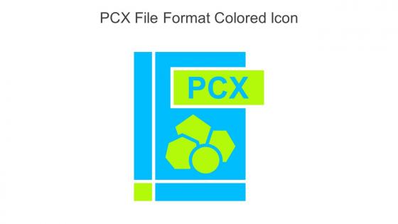 PCX File Format Colored Icon In Powerpoint Pptx Png And Editable Eps Format