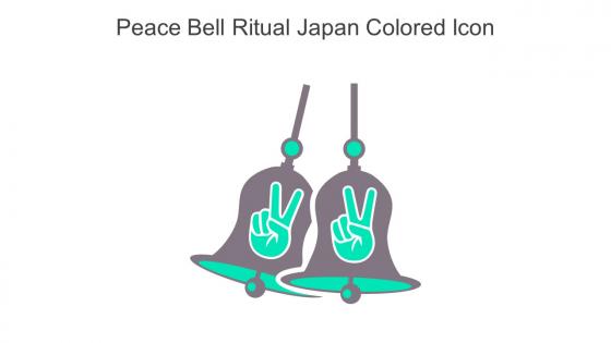 Peace Bell Ritual Japan Colored Icon In Powerpoint Pptx Png And Editable Eps Format