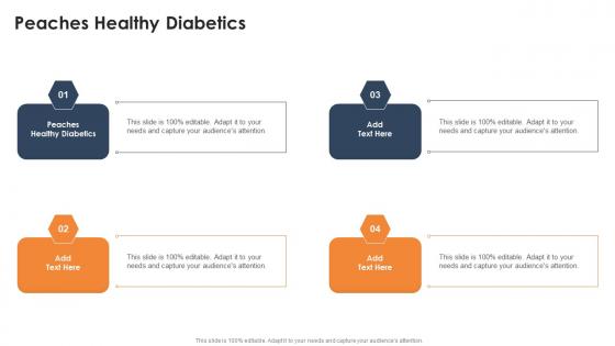 Peaches Healthy Diabetics In Powerpoint And Google Slides Cpb