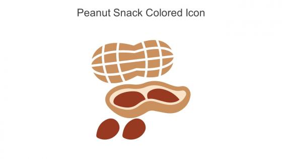 Peanut Snack Colored Icon In Powerpoint Pptx Png And Editable Eps Format
