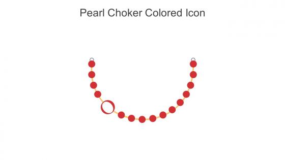 Pearl Choker Colored Icon In Powerpoint Pptx Png And Editable Eps Format