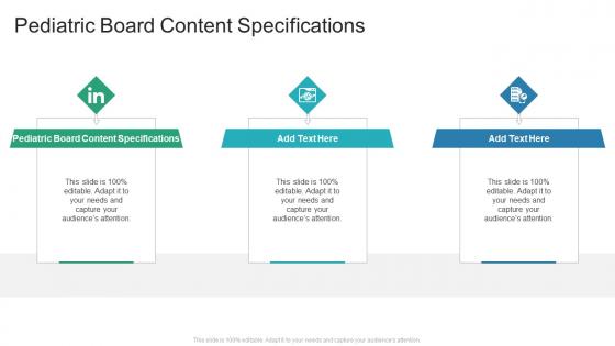 Pediatric Board Content Specifications In Powerpoint And Google Slides Cpb