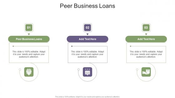 Peer Business Loans In Powerpoint And Google Slides Cpb