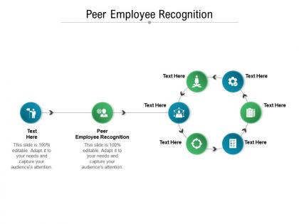 Peer employee recognition ppt powerpoint presentation styles elements cpb